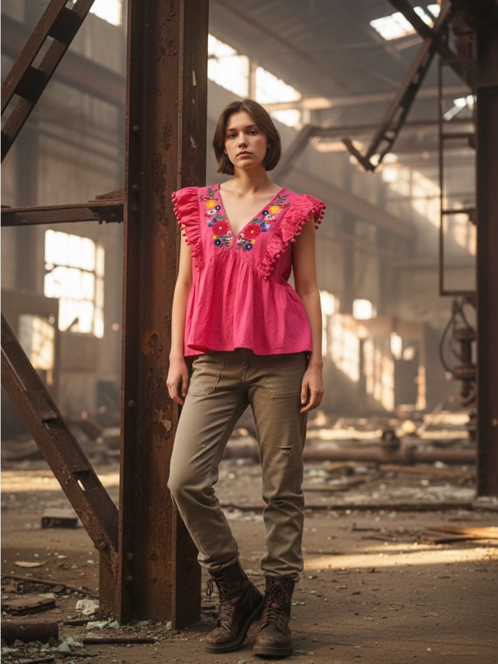 Embroidered Summer Shirt